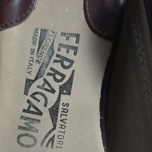 Salvatore Ferragamo Men's Dark Brown Leather Loafers If